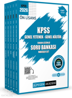 Pegem Akademi Yayıncılık 2026 KPSS Ön Lisans
Genel Yetenek Genel Kültür Tamamı Çözümlü
Soru Bankası Modüler Set (5 Kitap)