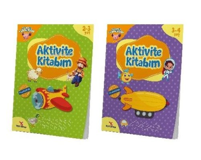 2-4 Yaş Aktivite Kitabım Evde Etkinlik Seti Feyyaz Ulaş