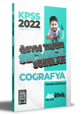 2022 KPSS Coğrafya ÖSYM Tarzı Seçmece Sorular Tamamı Çözümlü Soru Bank