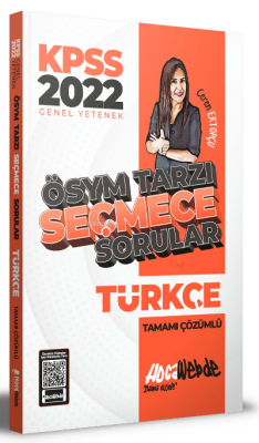 2022 KPSS Türkçe ÖSYM Tarzı Seçmece Sorular Tamamı Çözümlü Soru Bankas