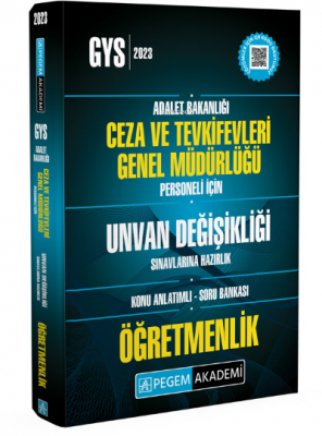 2023 Adalet Bakanlığı Ceza ve Tevkifevleri Genel Müdürlüğü Unvan Değiş