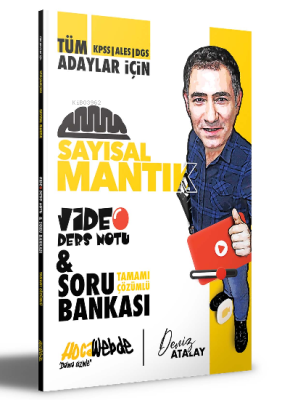 2023 KPSS - ALES - DGS Sayısal Mantık Video Ders Notu ve Soru Bankası 