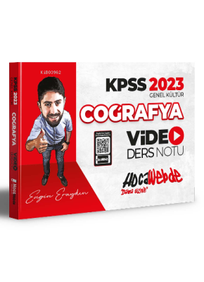 2023 KPSS Coğrafya Video Ders Notu Engin Eraydın