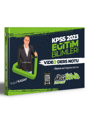 2023 KPSS Eğitim Bilimleri Ölçme ve Değerlendirme Video Ders Notları Y