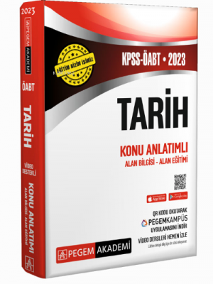 2023 KPSS ÖABT Tarih Konu Anlatımlı Kolektif