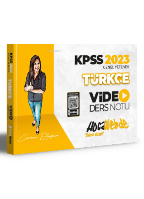 2023 KPSS Türkçe Video Ders Notu Ceren Ertopçu