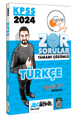 2024 KPSS GY Türkçe Tamamı Çözümlü Zor Sorular Mustafa Onur Bozkuş