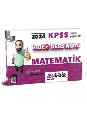 2024 KPSS Matematik Video Ders Notu Alparslan Doymuş