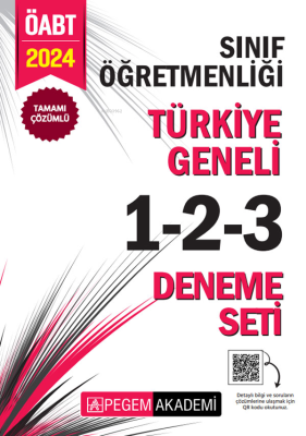 2024 KPSS ÖABT Sınıf Öğretmenliği Tamamı Çözümlü Türkiye Geneli 1-2-3 