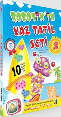 3. Sınıf Robotik'in Yaz Tatil Seti 2019 Özen Eldem Börekçi