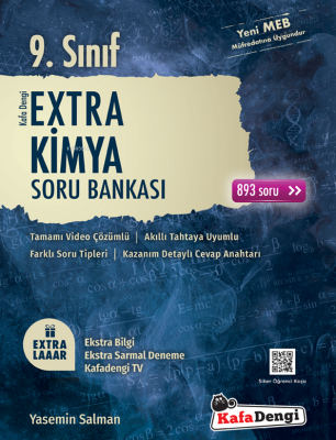 9.Sınıf Extra Kimya Soru Bankası (Tümü Video Çözümlü) Yasemin Salman