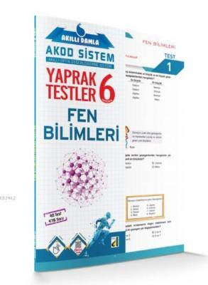 Akıllı Damla Fen Bilimleri Yaprak Testler 6. Sınıf Kolektif