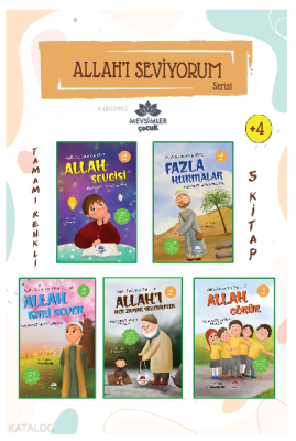 Allah'ı Seviyorum Serisi (5 Kitap) Muhammet Ekrem Beyazal