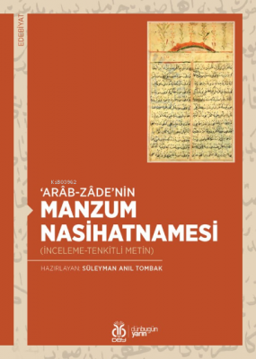 Arab-zade'nin Manzum Nasihatnamesi Süleyman Anıl Tombak