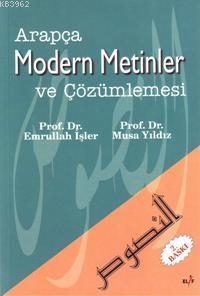 Arapça Modern Metinler ve Çözümlemesi Emrullah İşler