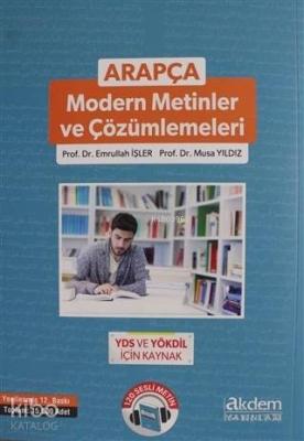 Arapça Modern Metinler ve Çözümlemesi Emrullah İşler