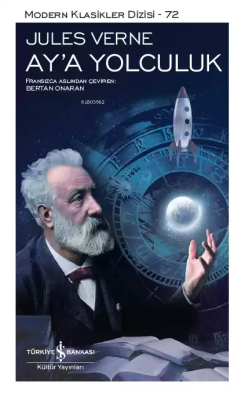 Ay'a Yolculuk (şömizli) - Ciltli Jules Verne