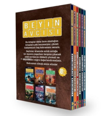 Beyin Avcısı Seti - 6 Kitap Takım - Kutulu Ahmet Baki Yerli