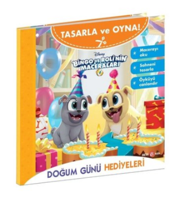 Bingo ve Roli'nin Maceraları - Doğum Günü Hediyeleri;Disney Tasarla ve