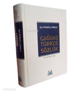 Çağdaş Türkçe Sözlük (Özel Altın Varaklı ve Ciltli) Ali Püsküllüoğlu