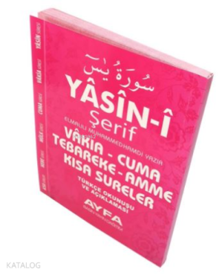 Çanta Boy Türkçeli Yasin Pembe (kod:096P) Kolektif