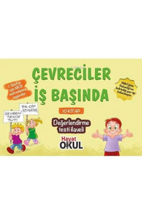 Çevreciler İş Başında Set 1.Sınıf 10 Kitap Kolektif