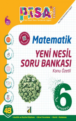 Damla Eğitim Pisa Yeni Nesil Matematik Soru Bankası - 6 Abdullah Şahin