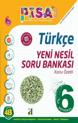 Damla Eğitim Pisa Yeni Nesil Türkçe Soru Bankası - 6 Kadir Kaçar