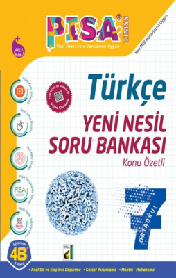 Damla Eğitim Pisa Yeni Nesil Türkçe Soru Bankası - 7 Kadir Kaçar