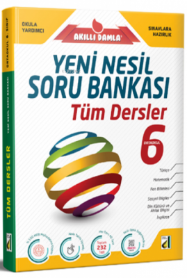 Damla Eğitim Yeni Nesil Tüm Dersler Soru Bankası 6. Sınıf Kolektif