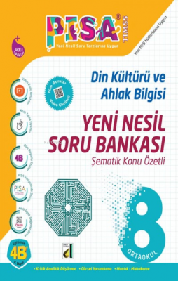 Damla Pisa Yeni Nesil Din Kültürü ve Ahlak Bilgisi Soru Bankası-8. Sın