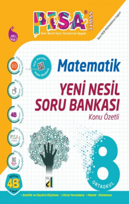 Damla Pisa Yeni Nesil Matematik Soru Bankası-8. Sınıf Abdullah Şahin