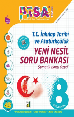 Damla Pisa Yeni Nesil T.C. İnkılap Tarihi ve Atatürkçülük Soru Bankası