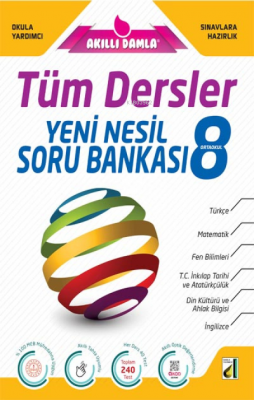 Damla Yeni Nesil Tüm Dersler Soru Bankası 8. Sınıf Kolektif