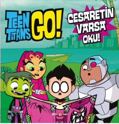 DC Comics -Teen Titans Go! Cesaretin Varsa Oku! Jonathan Evans