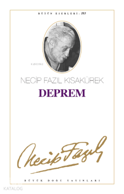 Deprem Necip Fazıl Kısakürek