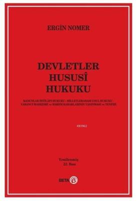 Devletler Hususi Hukuku Ergin Nomer