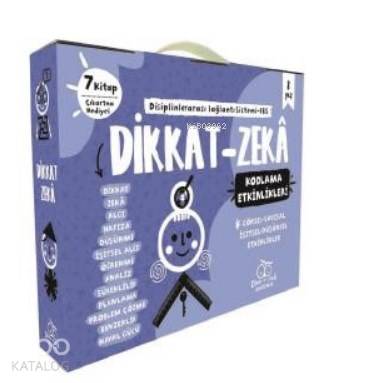 Dikkat - Zeka 2 Sınıf Seti - 8 Yaş (7 Kitap) Mehmet Türkdoğan