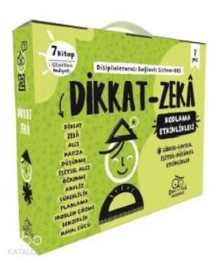 Dikkat - Zeka 4 Sınıf Seti - 10 Yaş (7 Kitap) Mehmet Türkdoğan