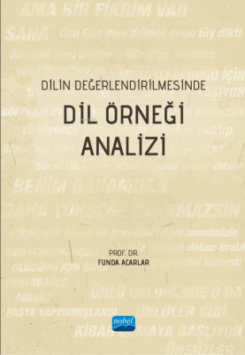 Dilin Değerlendirilmesinde Dil Örneği Analizi Funda Acarlar