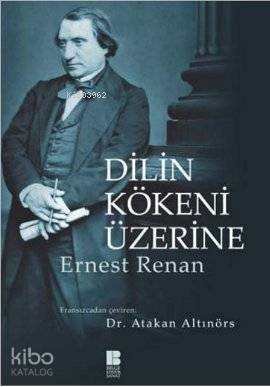 Dilin Kökeni Üzerine Ernest Renan