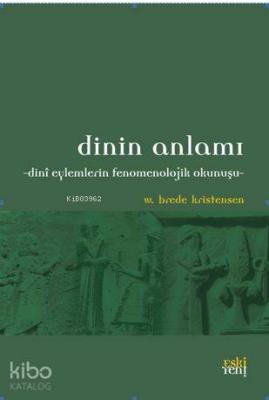 Dinin Anlamı W. Brede Kristensen