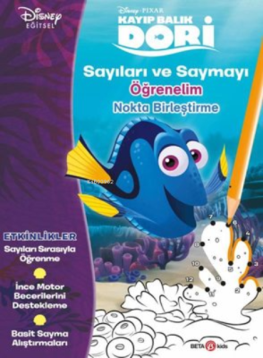 Disney Eğitsel Kayıp Balık Dori Sayıları ve Saymayı Öğrenelim 4+Yaş Ko