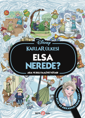 Disney Karlar Ülkesi Elsa Nerede? Ara ve Bul Faaliyet Kitabı Disney Ed