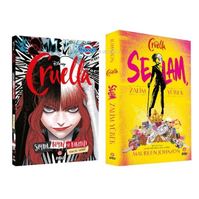 Disney Manga Cruella – Cruella Selam Zalim Yürek Takim 2 Kitap Kolekti