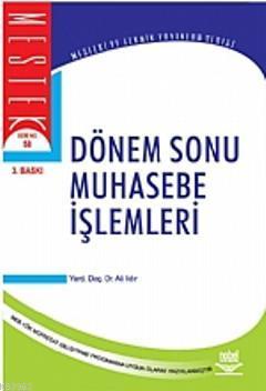 Dönem Sonu Muhasebe İşlemleri Ali Ildırar