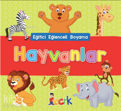 Eğitici Eğlenceli Boyama Hayvanlar Kolektif