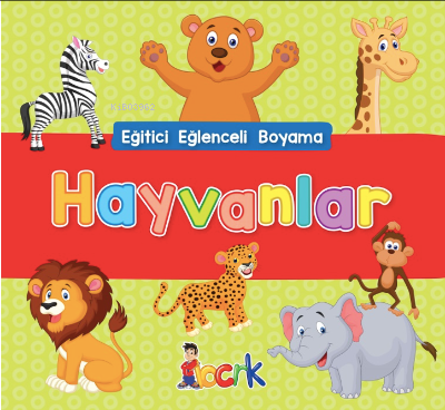 Eğitici Eğlenceli Boyama Hayvanlar Kolektif