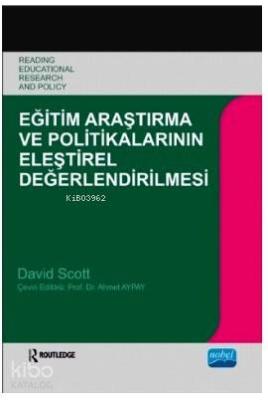 Eğitim Araştırma ve Politikalarının Eleştirel Değerlendirmesi David Sc