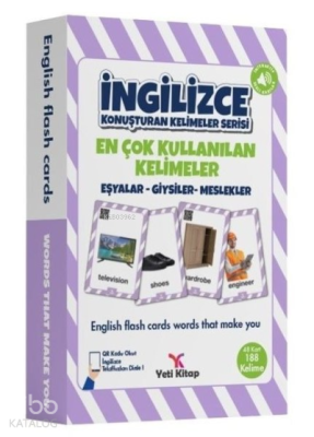 Eşyalar-Giysiler-Meslekler - En Çok Kullanılan Kelimeler İngilizce Kon